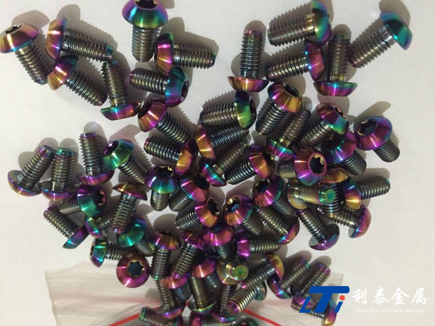 鈦內六角螺栓、鈦螺母、標準件、鈦螺絲 