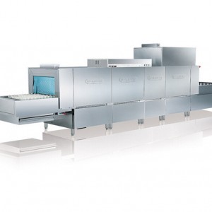 【優(yōu)勢供應(yīng)】寶利長龍式全自動洗碗機 商用洗碗機 單位食堂洗碗機