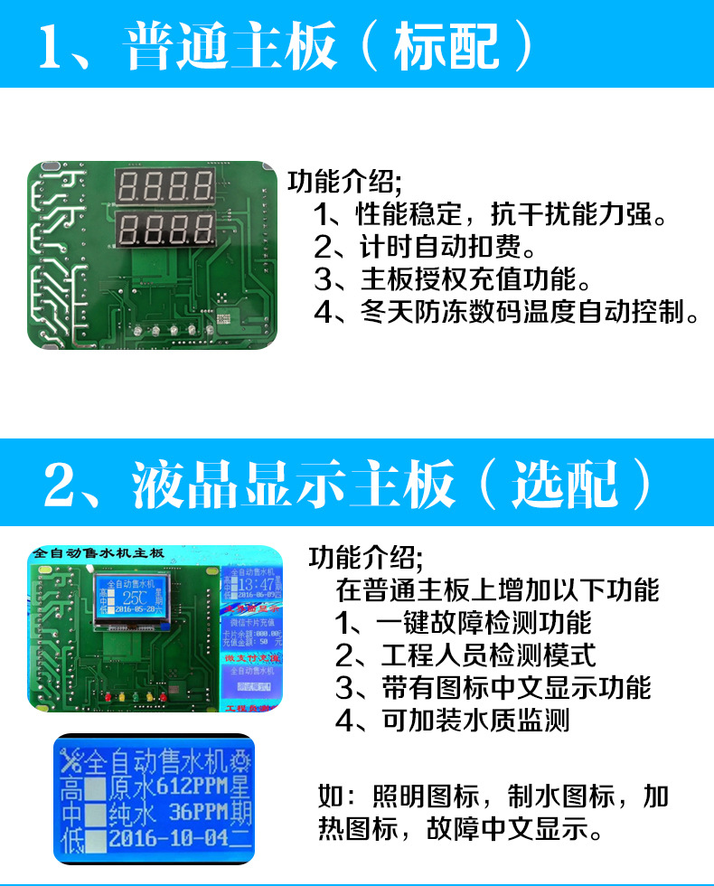 海潤德小區戶外刷卡投幣無人自動商用售水機過濾純凈水直飲凈水器