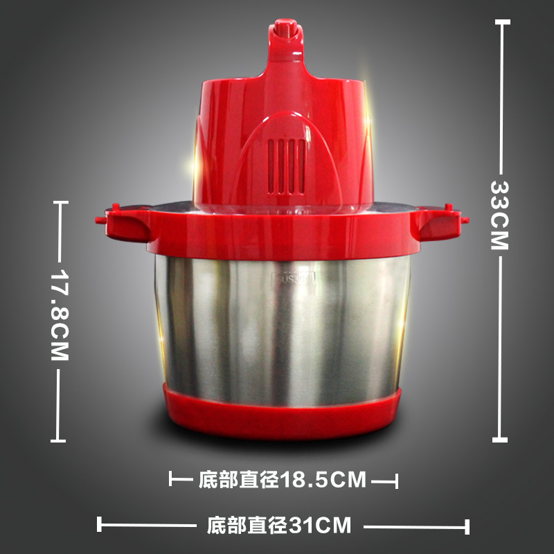 商用電動(dòng)絞肉機(jī)料理機(jī)碎菜機(jī)大容量攪拌打餃子餡辣椒切菜蒜泥OEM