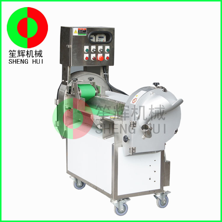 大型商用切菜機(jī) 高產(chǎn)量瓜果切絲切片切丁 不銹鋼自動(dòng)多功能切菜機(jī)