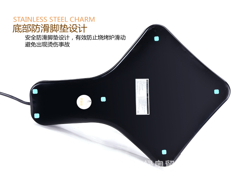 爆款3D紅外線燒烤爐可旋轉(zhuǎn)家用商用無煙電烤盤鐵板燒烤肉機(jī)bbq