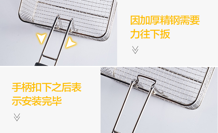 恒芝單缸大電炸爐電炸鍋商用加厚6L油炸機(jī)炸雞翅炸魷魚定時炸爐