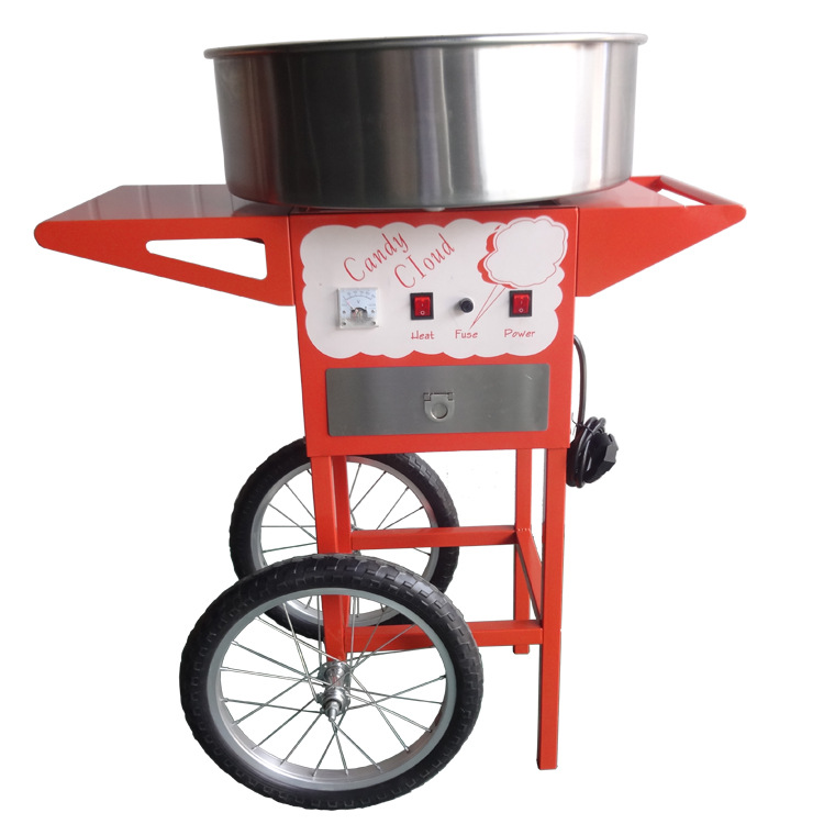 立式手推，商用電動棉花糖機，全自動商用棉花糖機