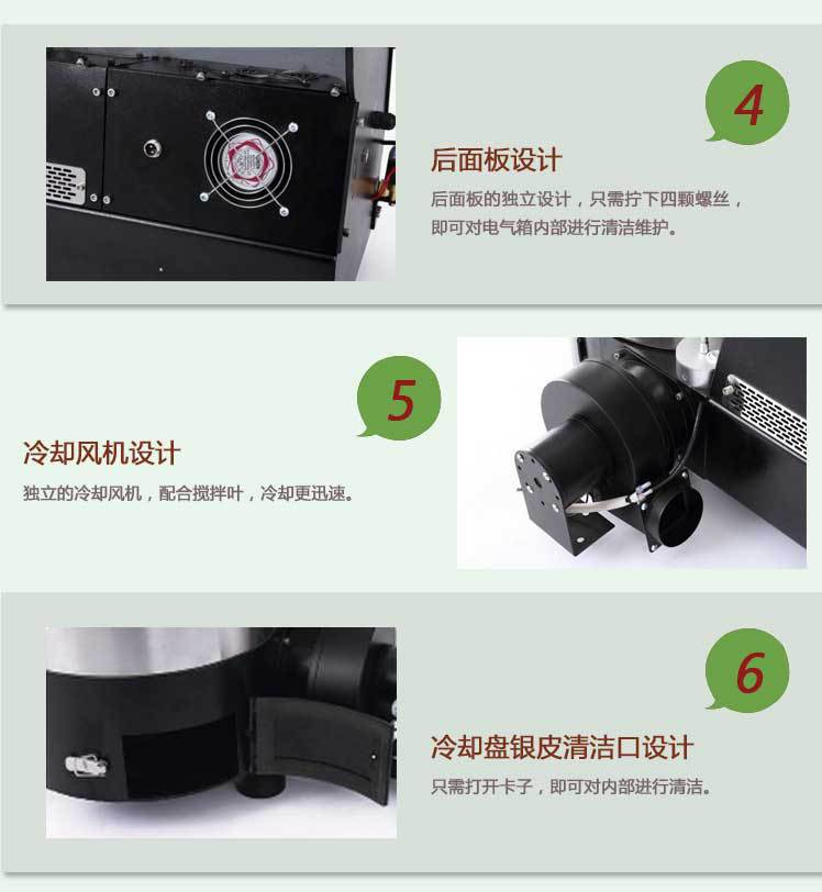 京億 60KG全自動商用燃?xì)饪Х榷购姹簷C 咖啡莊園烘焙機 東億直銷