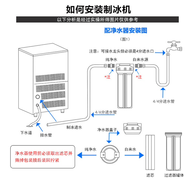 ZF150A流水型產(chǎn)冰機(jī) 廠家直銷方形制冰機(jī)廠家供應(yīng)分體式商用冰機(jī)