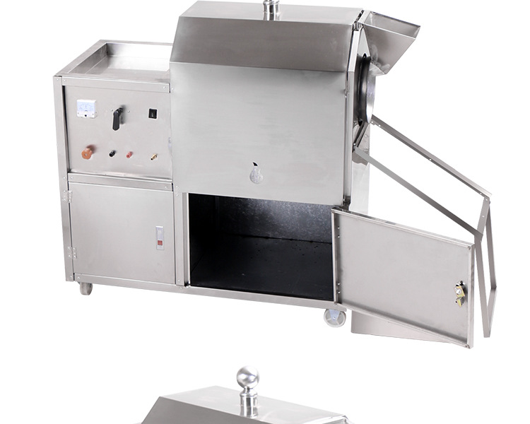 25型自動炒貨機(jī)器商用立式炒貨機(jī)炒板栗機(jī)燃?xì)獬垂献踊ㄉヂ闄C(jī)器
