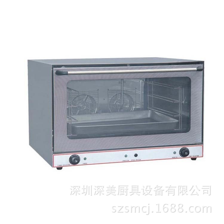 西餐廚具--商用廚房設(shè)備----全透視熱風(fēng)循環(huán)噴霧電焗爐