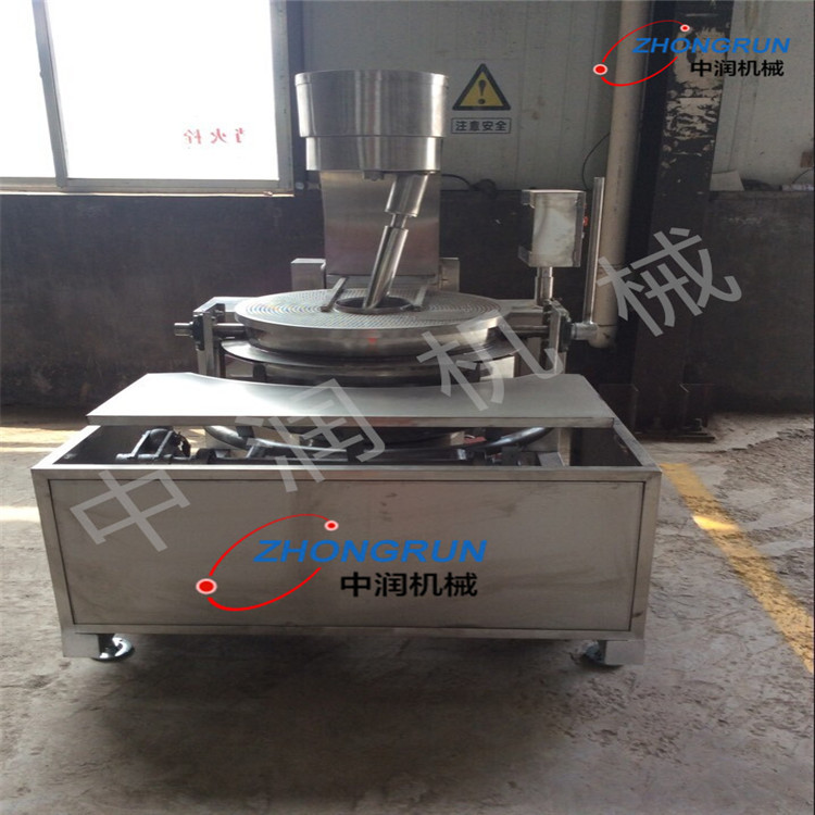 中潤(rùn)節(jié)能PLC電磁加熱智能自動(dòng)攪拌大型商用美式球形爆米花機(jī)