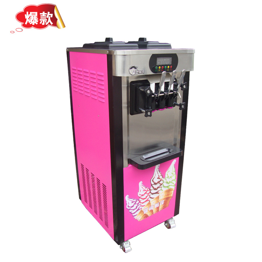 廠家直銷 雪崎商用冰淇淋機(jī)創(chuàng)業(yè)設(shè)備 凍酸奶雪糕軟冰激凌機(jī)