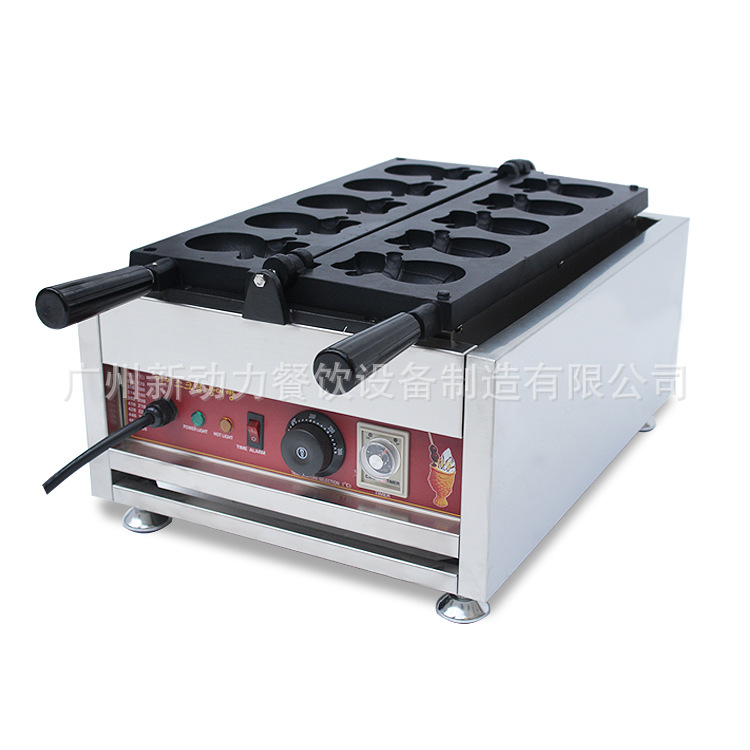 新款哆啦A夢形狀的華夫機(jī)/商用電熱叮當(dāng)貓華夫爐/新動力廠家直銷