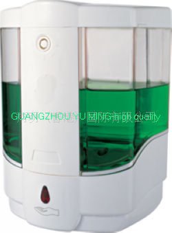 供應賓館酒店客房用品皂液機,自動皂液器,給皂液機,雨明電器
