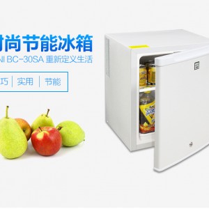 綠零30升酒店客房30升半導(dǎo)體靜音無(wú)聲節(jié)能單門(mén)小冰箱出口廠(chǎng)家