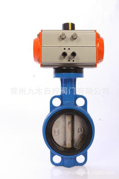 D671X-16氣動(dòng)軟密封蝶閥AT氣動(dòng)對(duì)夾蝶閥氣動(dòng)蝶閥DN40-DN300