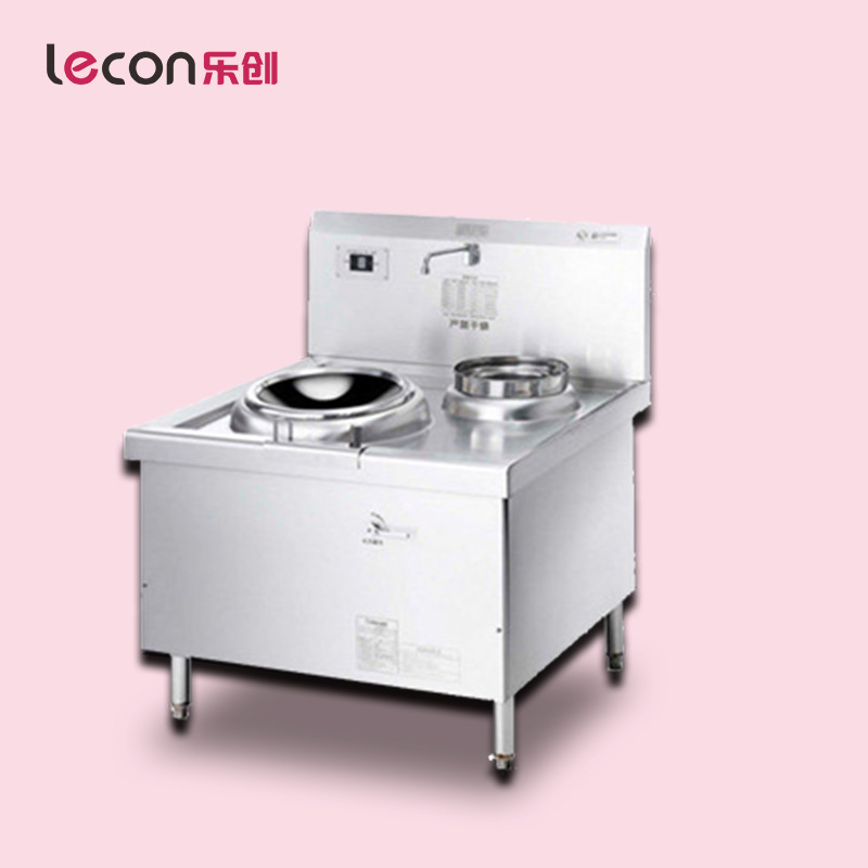 樂創(chuàng)單頭單尾小炒灶電磁爐灶大功率商用電磁爐12KW15KW炒爐