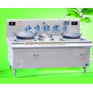 酒店商用火鍋雙頭單尾炒爐10千瓦工業祥賽貝廚房設備用品電磁爐灶