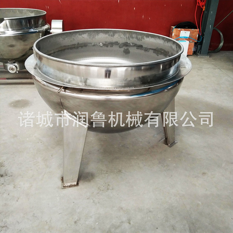 廠家批發(fā) 蒸汽立式夾層鍋 電加熱燃氣夾層鍋 大型炒菜煮肉鍋