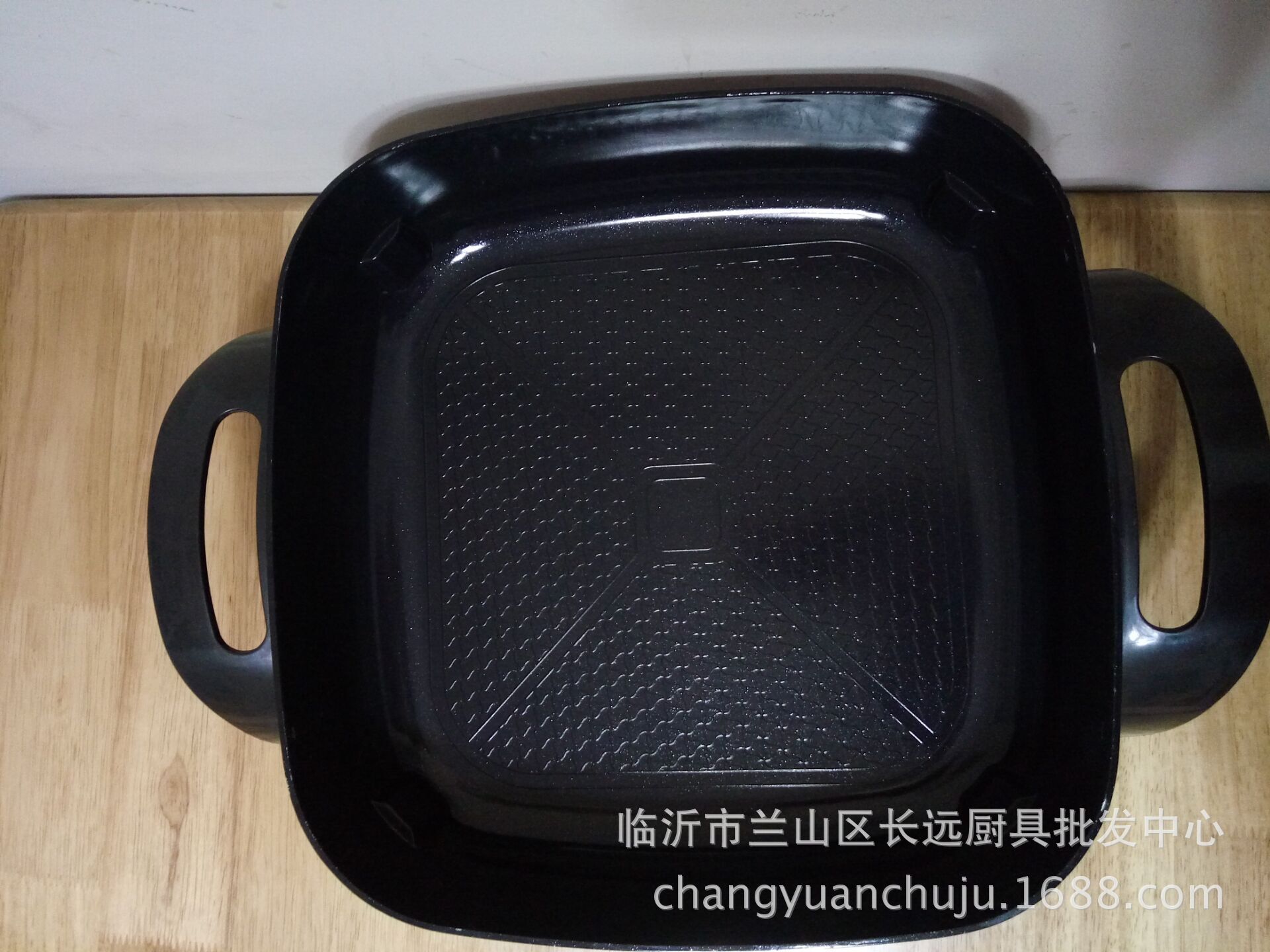 廠家直銷(xiāo)多功能韓式電煎鍋 加深加箅電熱鍋 養(yǎng)生四方鍋電火鍋禮品