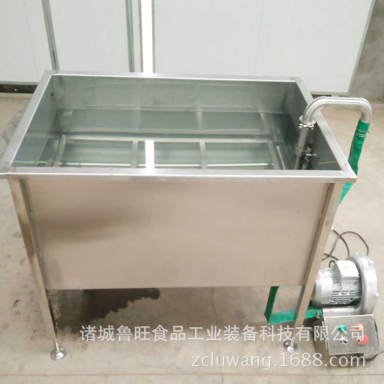 高效不銹鋼解凍池 大蝦解凍調(diào)理池 凍肉制品解凍設備保修一年