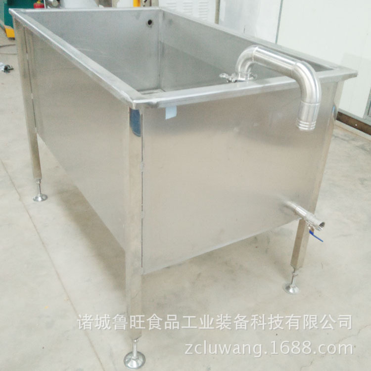 高效不銹鋼解凍池 大蝦解凍調(diào)理池 凍肉制品解凍設備保修一年