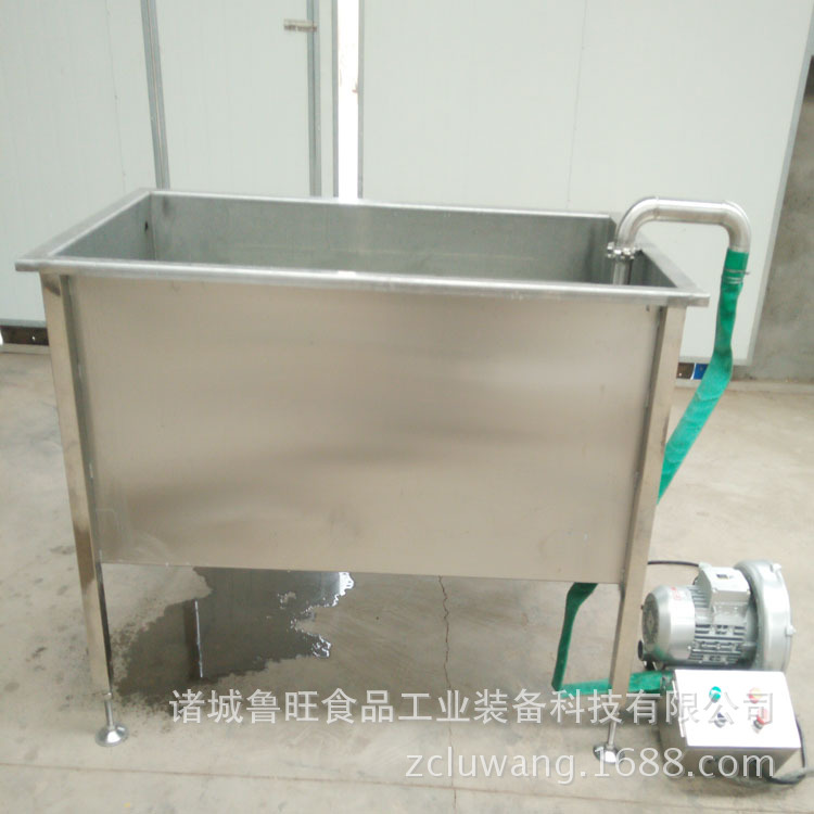 高效不銹鋼解凍池 大蝦解凍調(diào)理池 凍肉制品解凍設備保修一年