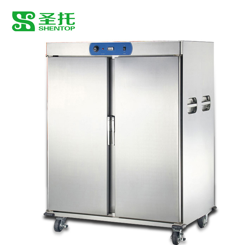 圣托 酒店保溫餐車 C22保溫柜保溫車商用 不銹鋼保溫柜 宴會(huì)餐車