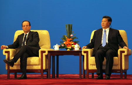 中法聯(lián)合新聞公報:共建和平 民主 繁榮 進步的世界