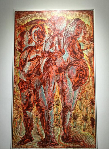 紙上繽紛:神秘藝術作品盡現眼前