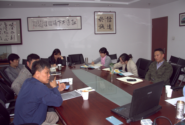 廚聯(lián)向中國貿(mào)促會貿(mào)易推廣交流中心領(lǐng)導(dǎo)匯報(bào)展會相關(guān)工作